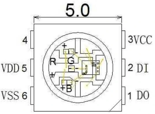 Control-WS2812B_RGB-lamp-by-STONE-display-module