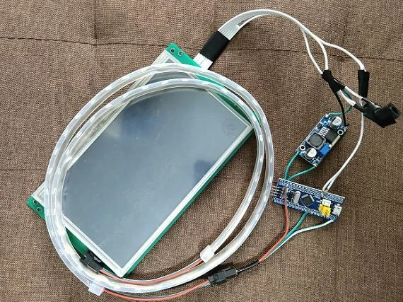 Control-WS2812B_RGB-lamp-by-STONE-display-module