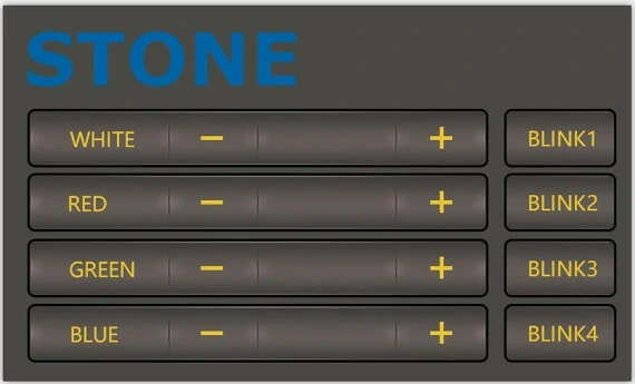 Control-WS2812B_RGB-lamp-by-STONE-display-module