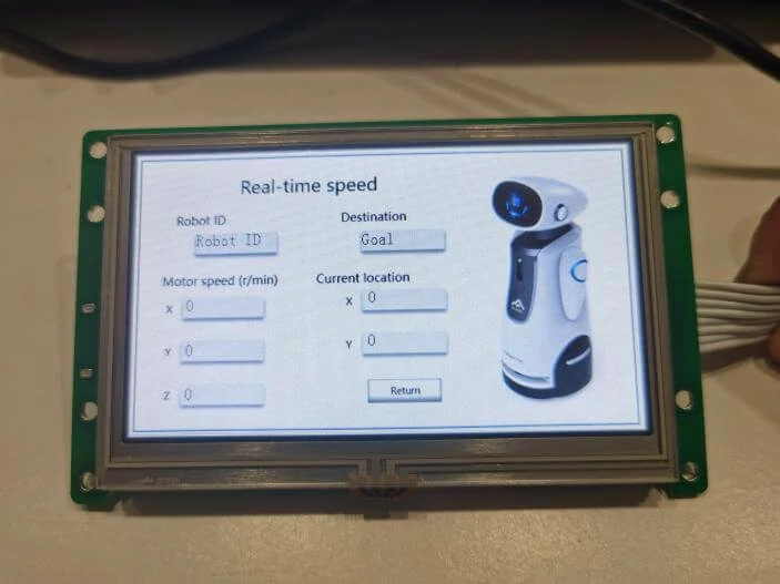 STONE-TFT-LCD-Module-STM32-Service-Robot-Motion-Status-Monitoring