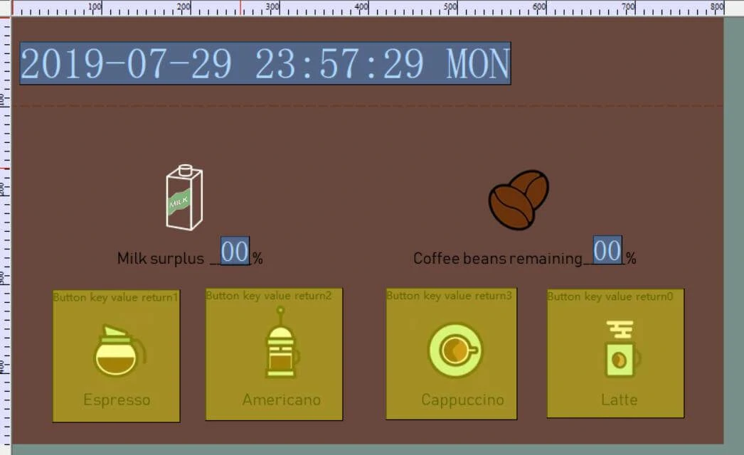 STONE-display-STM32-Coffee-Maker