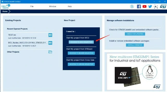 STM32 Board Tutorial Use STONE LCD Development Beauty Devices