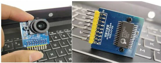 ov7670-camera-module-connection-with STONE-display-module