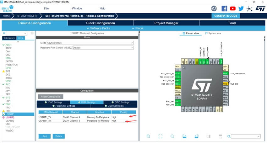 STM and sensor-based environmental monitoring design (7)