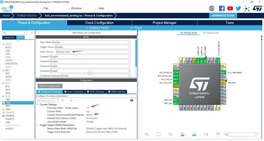 STM and sensor-based environmental monitoring design (7)