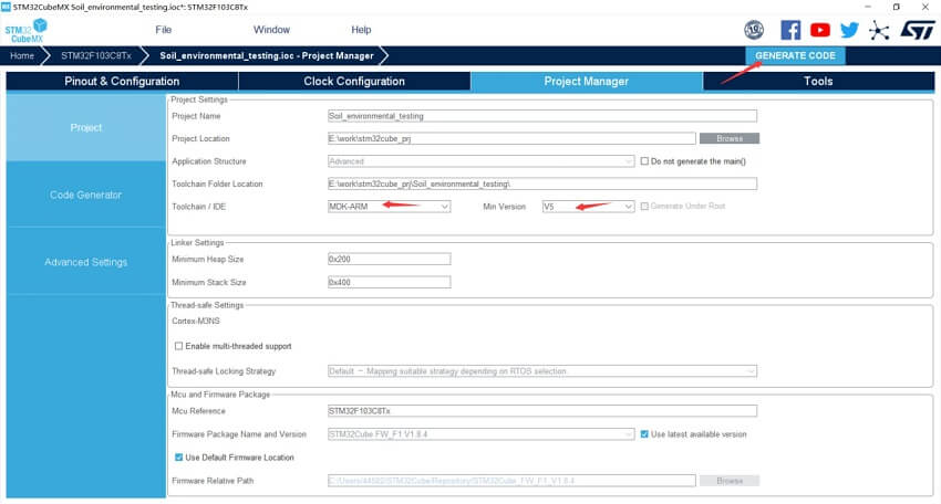STM and sensor-based environmental monitoring design (7)