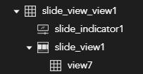 Figure (61) slide_view_view comes with a child control