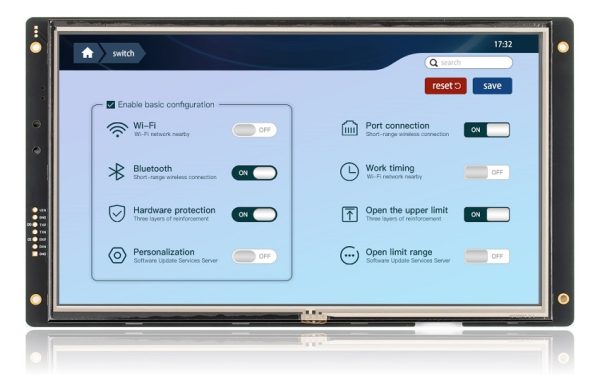 Suitable Home control system lcd screen