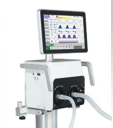 Touch-screen-for ventilator