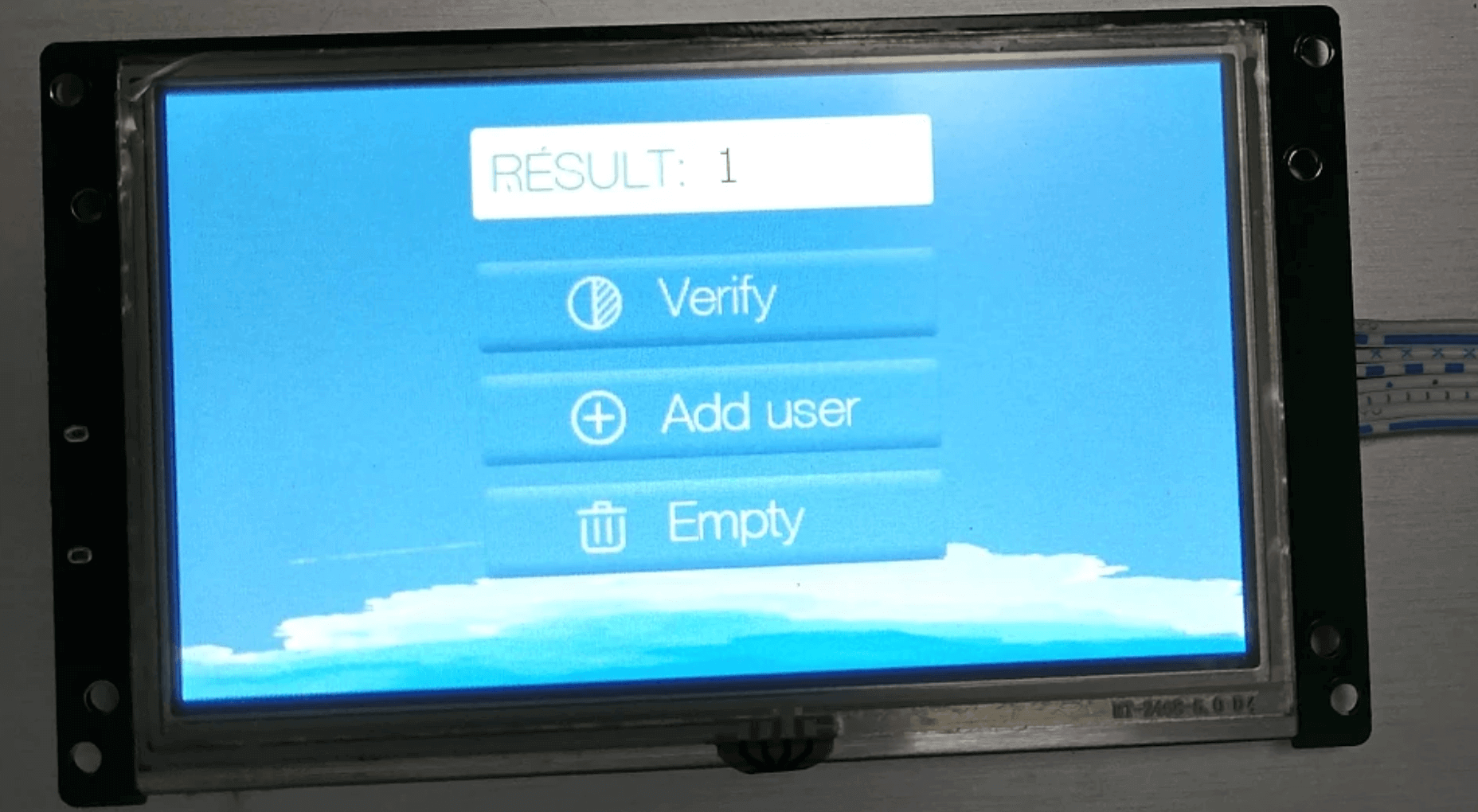 intelligent tft lcd module