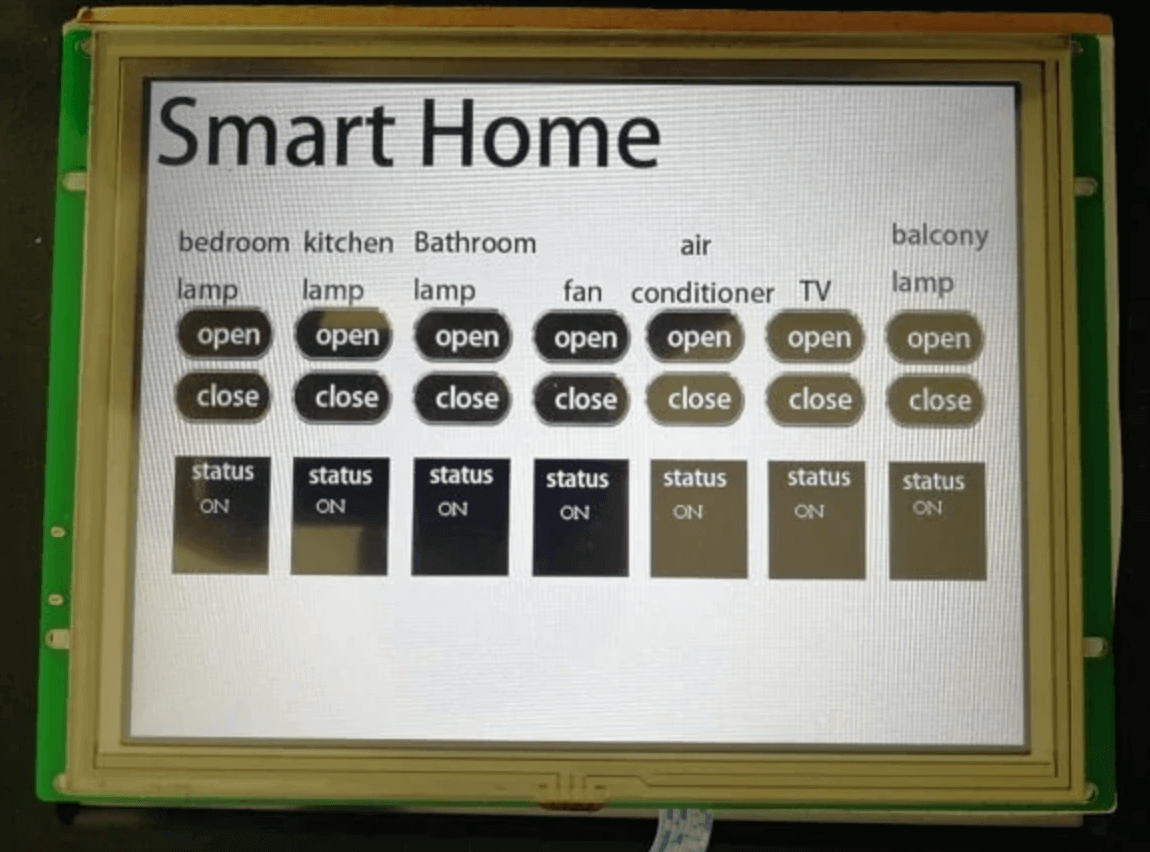 7 tft lcd touch screen module