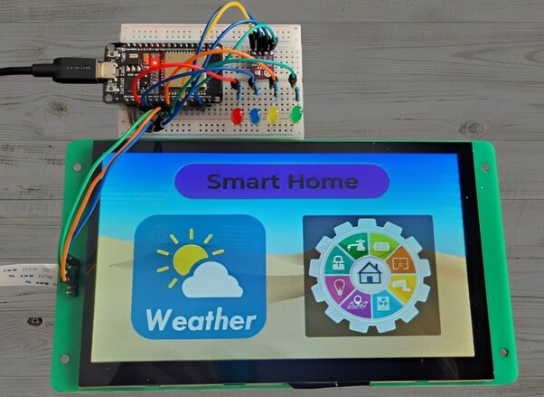 TFT LCD display