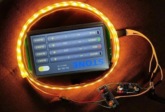 touch screen LCD TFT
